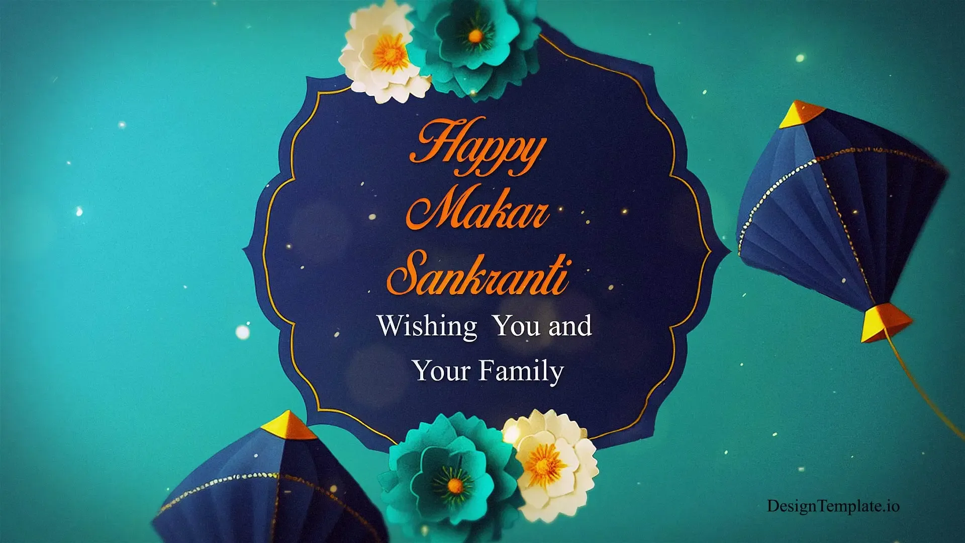 Festive Makar Sankranti 3D Slideshow